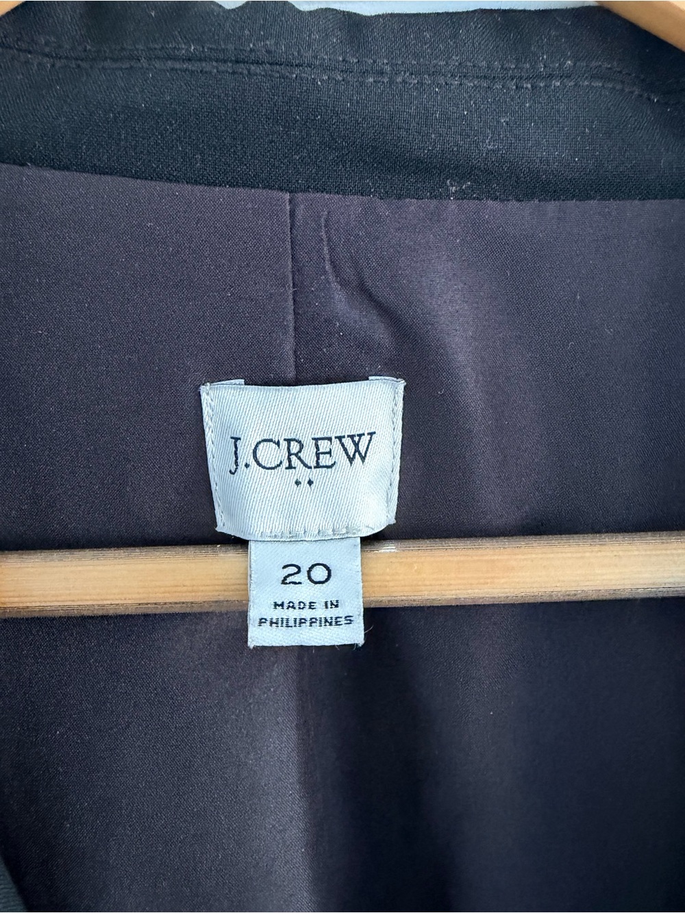 J. Crew Women's Black Single-Button Blazer - Picture 2 of 5